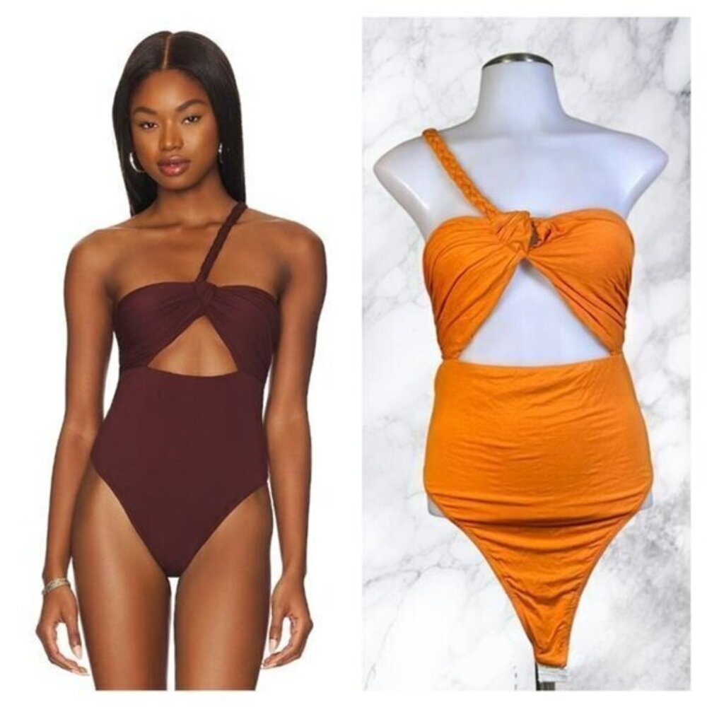 H:ours Daniella Bodysuit - Orange